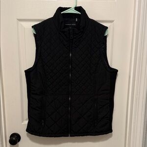 Andrew Marc Black Quilted Outerwear XL